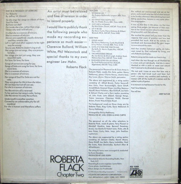 Master Release: Chapter Two by Roberta Flack
