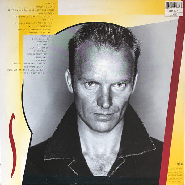 Release: Fields Of Gold: The Best Of Sting 1984 - 1994-Vinyl-UK-1994-540 307-1-4140197