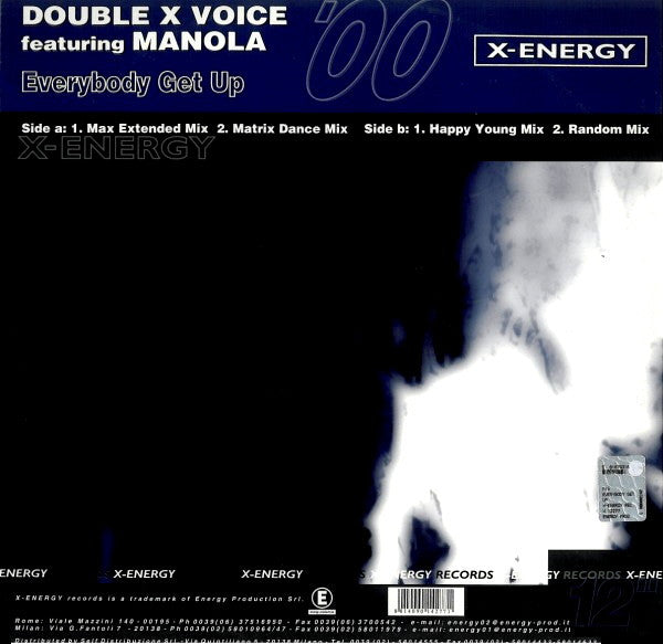 Release: Everybody Get Up-Vinyl-Italy-2000-X 12277-1862461