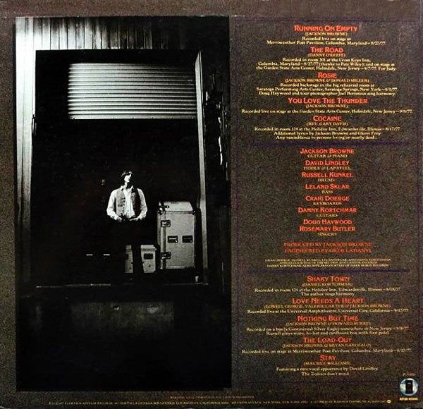 Master Release: Running On Empty by Jackson Browne