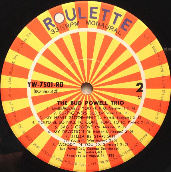 The Bud Powell Trio