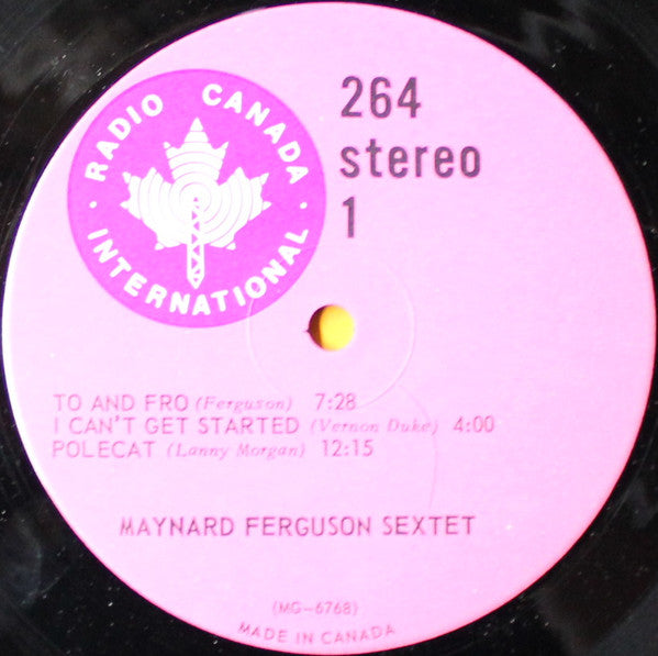 Maynard Ferguson Sextet