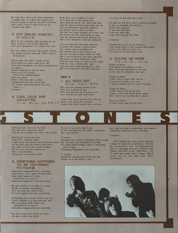 Between The Buttons