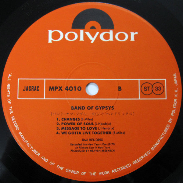Band Of Gypsys