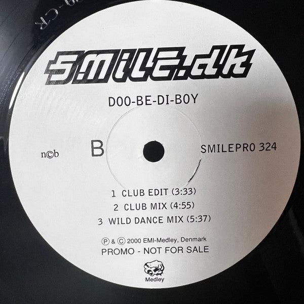 Release: Doo Be Di Boy-Vinyl-Denmark-2000-SMILEPRO 324-7245074
