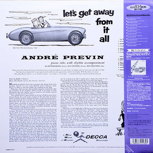 Release: Let's Get Away From It All-Vinyl-Japan-None-MVJJ-30028, DL 8131-8784193