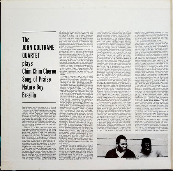 The John Coltrane Quartet Plays