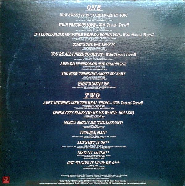 Master Release: Every Great Motown Hit Of Marvin Gaye by Marvin Gaye