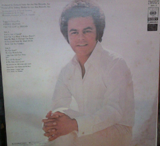 Master Release: You've Got A Friend by Johnny Mathis
