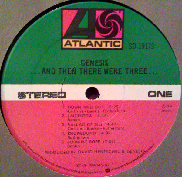 ...And Then There Were Three...