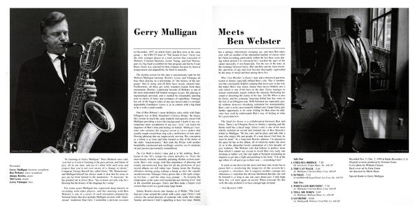 Release: Gerry Mulligan Meets Ben Webster-Vinyl-US-1995-MFSL 1-234-2400857