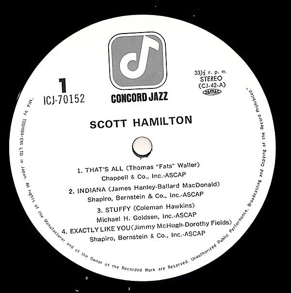 Scott Hamilton Is A Good Wind Who Is Blowing Us No Ill