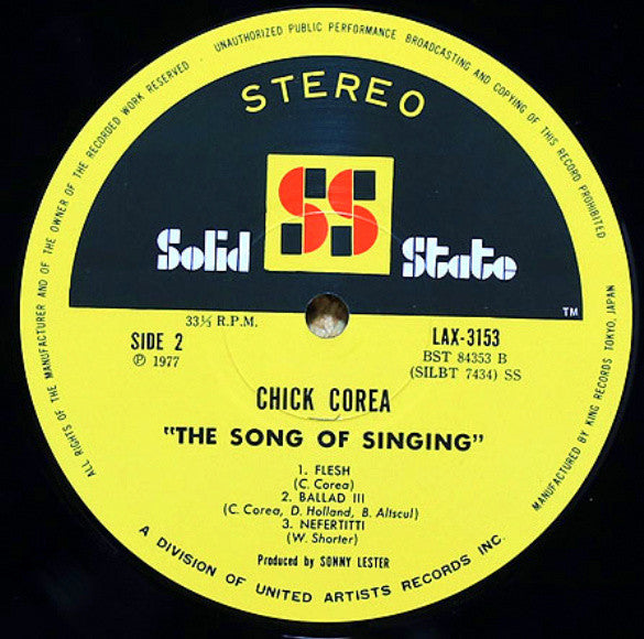 The Song Of Singing