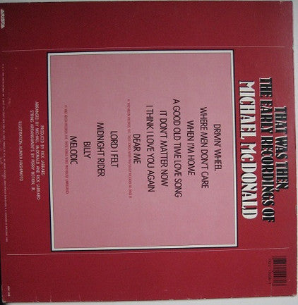 Release: That Was Then, The Early Recordings Of Michael McDonald-Vinyl-US-1982-ABM 2008-2172115