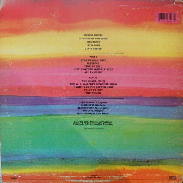 Release: Stage Fright-Vinyl-US-1980-SN-16006-1284980