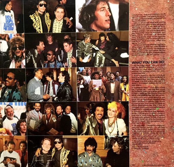 Release: We Are The World-Vinyl-US-1985-USA 40043, 40043-1286951