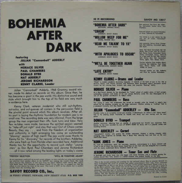Bohemia After Dark