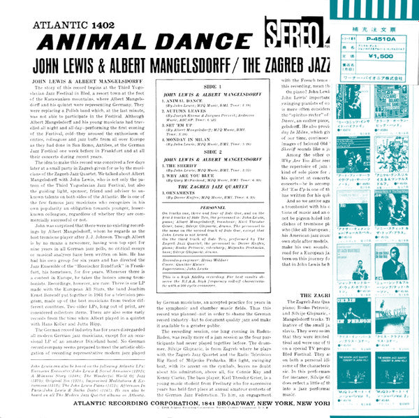 Master Release: Animal Dance by John Lewis (2)