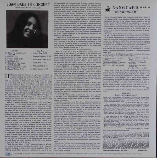 Release: In Concert-Vinyl-US-2003-VSD-2122-4356681