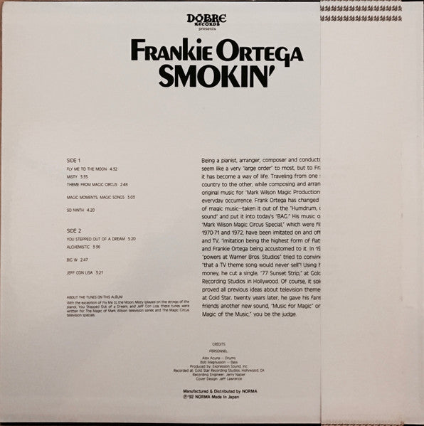 Release: Smokin'-Vinyl-Japan-1992-NLP7001-9769576