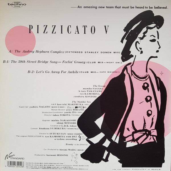 Release: Pizzicato V In The Audrey Hepburn Complex-Vinyl-Japan-1995-TEJN-16333-4206073
