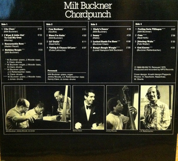Master Release: Chordpunch by Milt Buckner