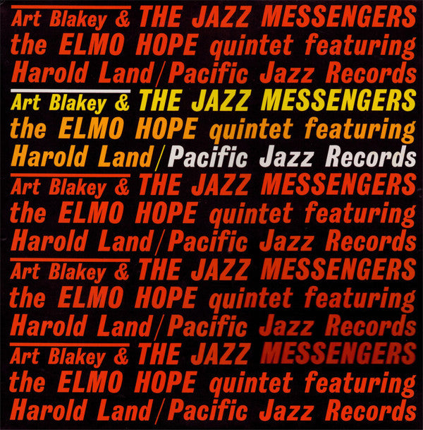 Release: Art Blakey & The Jazz Messengers / The Elmo Hope Quintet Featuring Harold Land-Vinyl-Japan-1983-K18P 9263-6845487