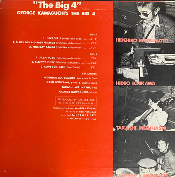 Master Release: The Big 4 by George Kawaguchi's The Big 4