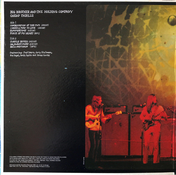 Release: Cheap Thrills-Vinyl-US-1980-PC 9700-1987222