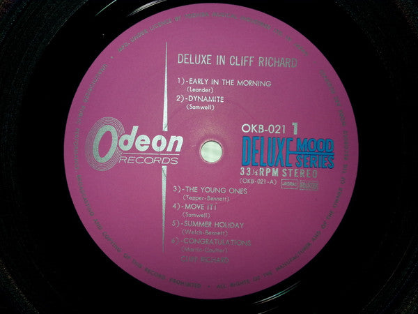 Deluxe In Cliff Richard