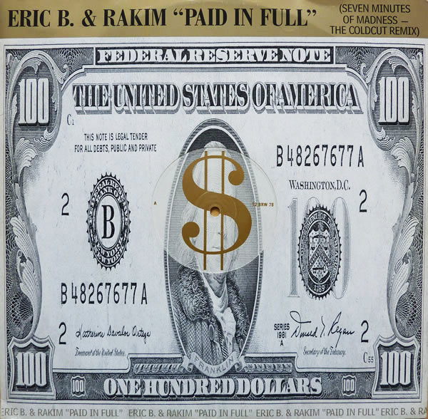Master Release: Paid In Full (Seven Minutes Of Madness - The Coldcut Remix) by Eric B. & Rakim