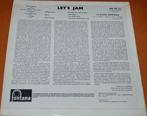 Master Release: Let's Jam by Claude Hopkins