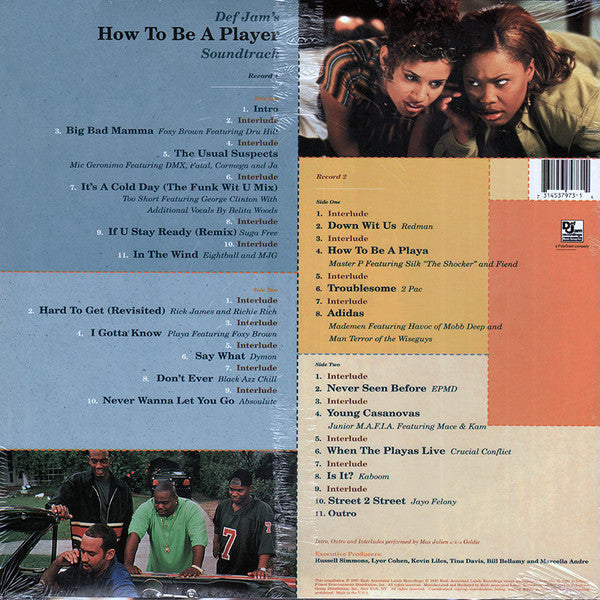 Release: Def Jam's How To Be A Player Soundtrack-Vinyl-US-1997-314 537 973-1-1198317