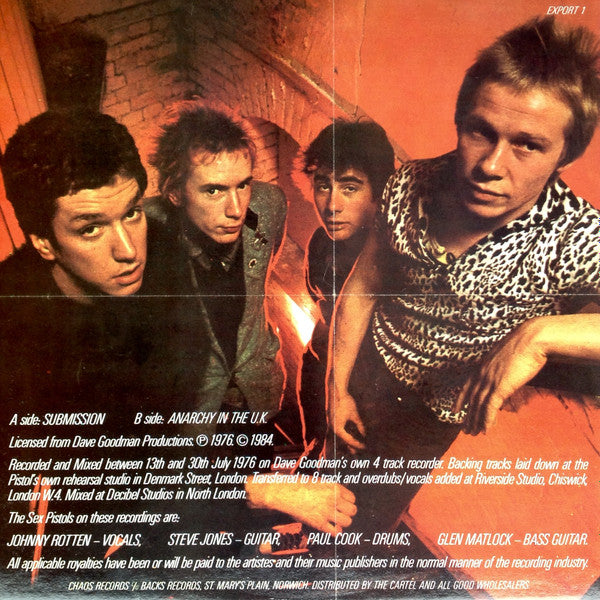 Master Release: Submission by Sex Pistols