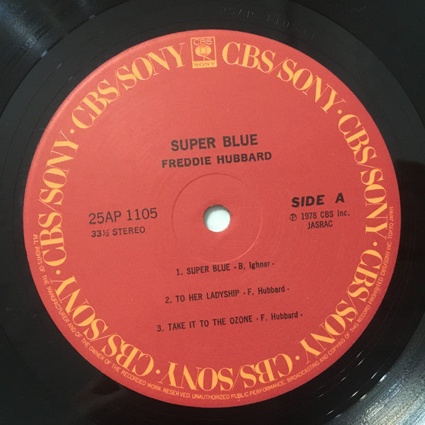 Release: Super Blue-Vinyl-Japan-1978-25AP 1105-8369244