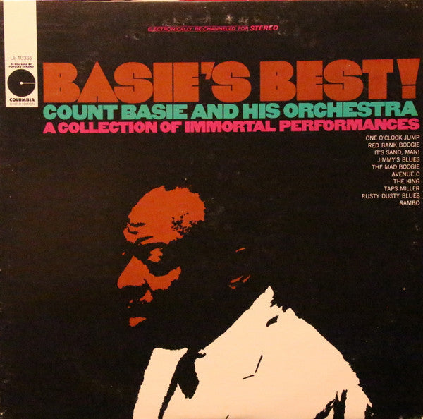 Release: Basie's Best!! A Collection Of Immortal Performances-Vinyl-US-None-LE 10365-5310570