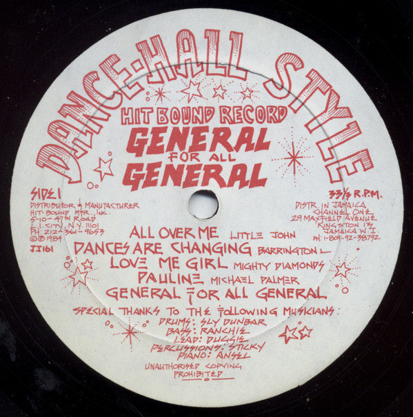 Master Release: General For All General by Various