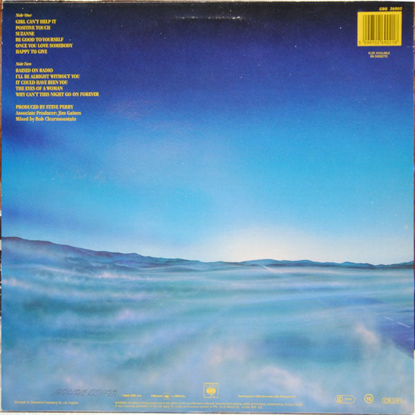 Release: Raised On Radio-Vinyl-UK-1986-CBS 26902-3916097