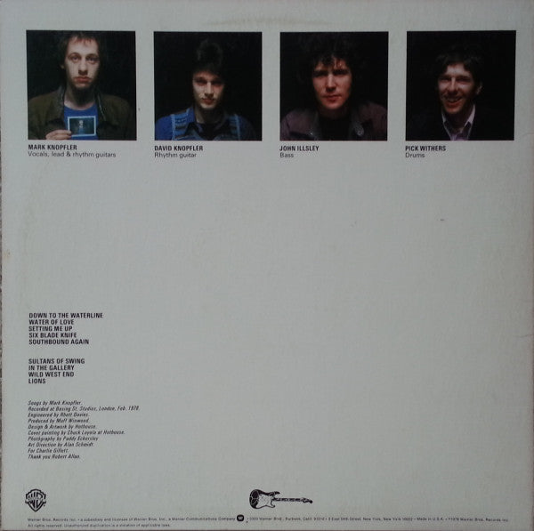 Release: Dire Straits-Vinyl-US-1979-BSK 3266, BSK-3266-4342125