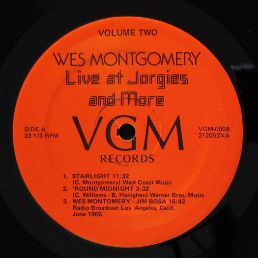 Live At Jorgies And More Volume 2
