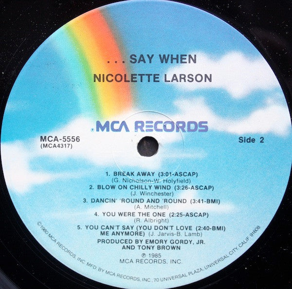 ...Say When