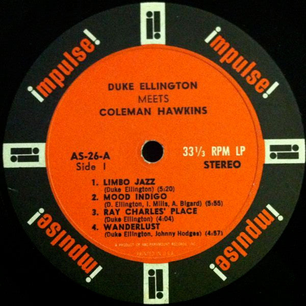 Duke Ellington Meets Coleman Hawkins