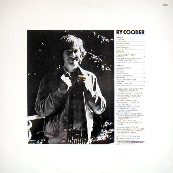 Master Release: Ry Cooder by Ry Cooder