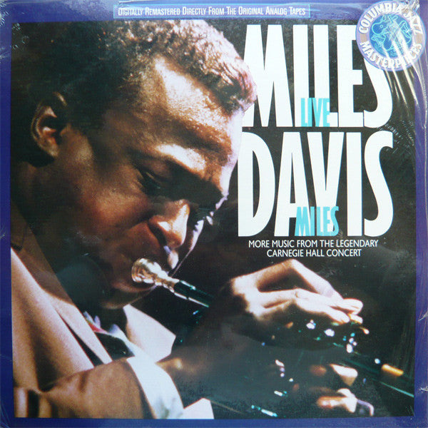 Release: Live Miles: More Music From The Legendary Carnegie Hall Concert-Vinyl-US-1987-CJ 40609-1251979