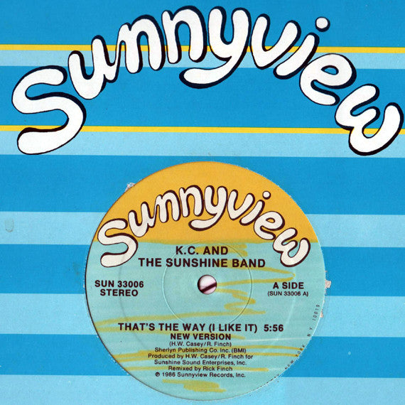 Master Release: That's The Way (I Like It) by KC & The Sunshine Band