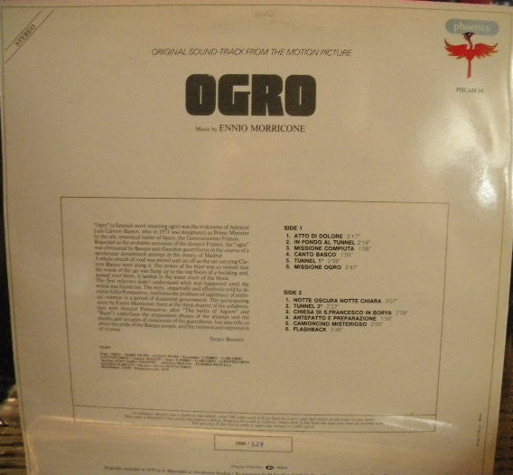 Master Release: Ogro by Ennio Morricone