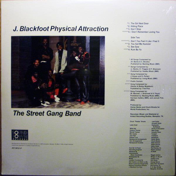 Release: Physical Attraction-Vinyl-US-1984-ST 8013/LP, ST-8013-1700955