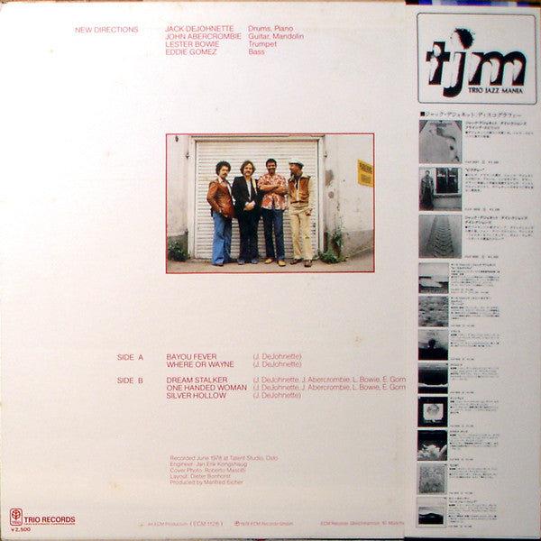 Master Release: New Directions by Jack DeJohnette