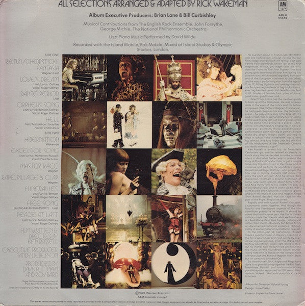 Release: Lisztomania-Vinyl-UK-1975-AMLH 64546-2354198