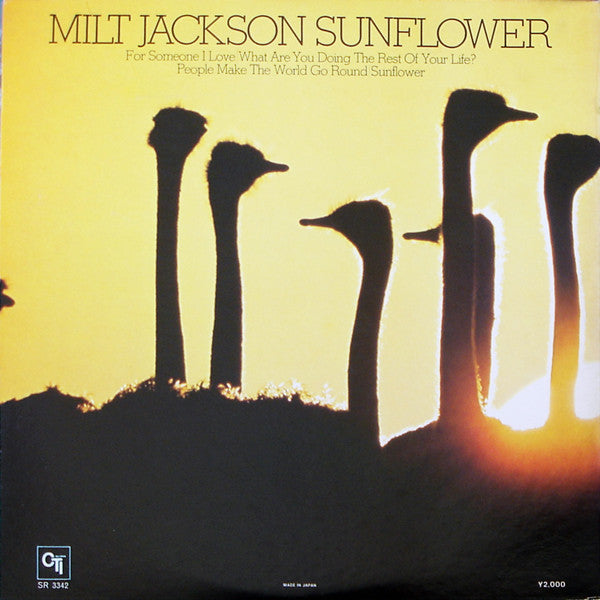 Release: Sunflower-Vinyl-Japan-1973-SR 3342, CTI 6024-2297275